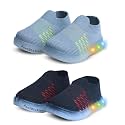 Kids Slip-On LED Light Shoes Pack of