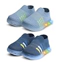 Kids Slip-On LED Light Shoes Pack of
