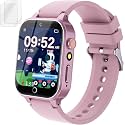 Kids Smart Watch Gift for Girls Age 5-12, 39 Games HD Touch Screen Watches with Video Camera Music Player Pedometer Flashlight 12/24 hr Educational Toys Birthday Gifts for Girls Ages 7 8 9 10