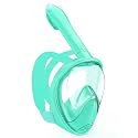 Kids Snorkel Mask Full Face, Snorkeling Gear for Kids with Camera Mount, 180 Degree Panoramic View Snorkeling Set Anti-Fog Anti-Leak