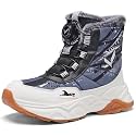 Kids Snow Boots Boys Girls Winter Waterproof Hiking Shoes