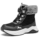 Kids Snow Boots Boys Girls Winter Waterproof Hiking Shoes