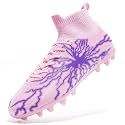 Kids Soccer Cleats Boys Girls Turf Training Football Cleats