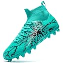 Kids Soccer Cleats Boys Girls Turf Training Football Cleats