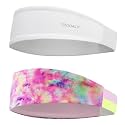 Kids Sports Headbands for Girls Boys, Moisture Wicking Sweatbands