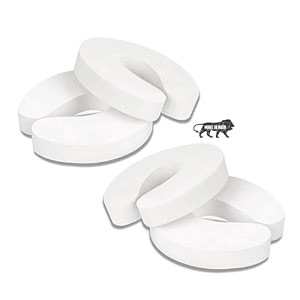 kids station baby proofing finger pinch door guard for kids safety pack of 4 white made in india door stopper guard for accidental door lock amp slamming for child babies amp pet safety