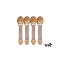 Kids Station Baby Safety Adjustable Cabinet Drawer Locks Straps-Strong and Adhesive Child/Toddler/Infants Safety Locks for Drawers,Cabinets,Fridge and Cupboard-Baby Proofing Product-Pack of 4 (Beige)
