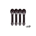 Kids Station Furniture Safety Locks for Baby Safety - Strong and Adhesive Child/Toddler/Infants Safety Locks for Drawers, Cabinets, Fridge and Cupboard - Baby Proofing Product - Pack of 4 (Brown)