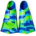 Kids Swim Fins Short Blade Training Flippers for Lap Swimming