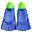 Kids Swim Fins Short Blade Training Flippers for Lap Swimming