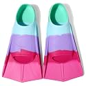 Kids Swim Fins Short Blade Training Flippers for Lap Swimming
