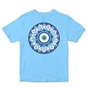 Kids T-Shirt Evil Eye Mandala 100 Cotton