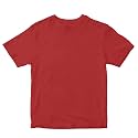 Kids T-Shirt Plain Colour T-Shirt Super-Combed Bio-Washed 100% Cotton Boy's Girl's Regular Fit Unisex T-Shirt