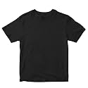 Kids T-Shirt Plain Colour T-Shirt Super-Combed Bio-Washed 100% Cotton Boy's Girl's Regular Fit Unisex T-Shirt