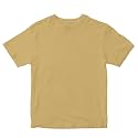 Kids T-Shirt Plain Colour T-Shirt Super-Combed Bio-Washed 100% Cotton Boy's Girl's Regular Fit Unisex T-Shirt