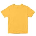 Kids T-Shirt Plain Colour T-Shirt Super-Combed Bio-Washed 100% Cotton Boy's Girl's Regular Fit Unisex T-Shirt