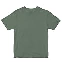 Kids T-Shirt Plain Colour T-Shirt Super-Combed Bio-Washed 100% Cotton Boy's Girl's Regular Fit Unisex T-Shirt