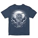 Kids T-Shirt Wolf in The Woods 100
