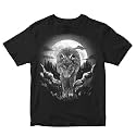 Kids T-Shirt Wolf in The Woods 100