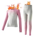 Kids Thermal Underwear Set, Long Johns Base Layer Top &amp; Bottom