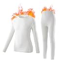 Kids Thermal Underwear Set, Long Johns Base Layer Top &amp; Bottom