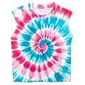 Kids Tie Dye Tank Top Sleeveless Summer Shirt 6-14 Years