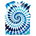 Kids Tie Dye Tank Top Sleeveless Summer Shirt 6-14 Years