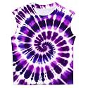 Kids Tie Dye Tank Top Sleeveless Summer Shirt 6-14 Years