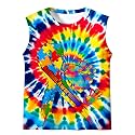 Kids Tie Dye Tank Tops Boys Girls Sleeveless Tee 5-14 Years