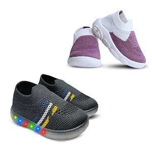 Kids Trending Slip-On Shoes Combo Pack of