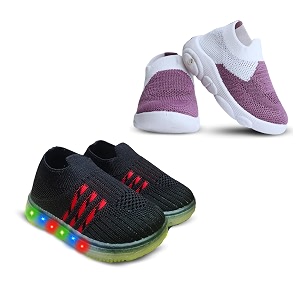 Kids Trending Slip-On Shoes Combo Pack of
