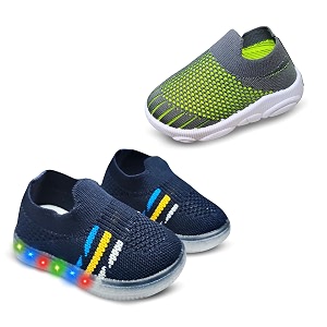 Kids Trending Slip-On Shoes Combo Pack of