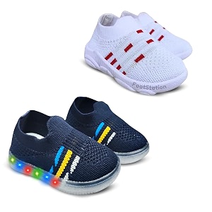 Kids Trending Slip-On Shoes Combo Pack of