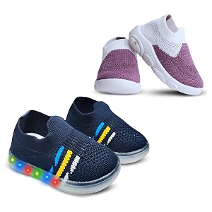 Kids Trending Slip-On Shoes Combo Pack of