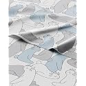 Kids Twin Funny Creatures Bed Sheets - 3 Piece Funny Creatures Sheet Set