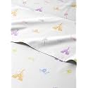 Kids Twin Size Princess Bed Sheets - 3 Piece Kids Princess Sheet Set