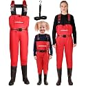 Kids Waders Waterproof Boots - Chest Waders For Kids, Men &amp; Women Fishing