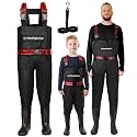 Kids Waders Waterproof Boots - Chest Waders For Kids, Men &amp; Women Fishing