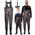 Kids Waders Waterproof Boots - Chest Waders For Kids, Men &amp; Women Fishing