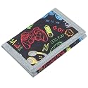 Kids Wallet for Boys &amp; Girls - Gamer Wallet with Coin Pocket, Ages 4-12 for Christmas/Birthday Gifts