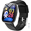 Kids Watch, Digital Watch for Boys Girls, IP67 Waterproof Games Fitness Tracker with 20+ Sport Modes, Sleep Monitor, Music, Games, Great Sports Watches Gift for Teens Kids (Black)