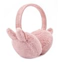 Kids Winter Earmuffs Baby Warm Ear Muff Girls Cute Furry Ear Warmers Boys Foldable Ear Covers for Cold Weather