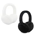 Kids Winter Earmuffs Baby Warm Ear Muff Girls Cute Furry Ear Warmers Boys Foldable Ear Covers for Cold Weather