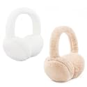 Kids Winter Earmuffs Baby Warm Ear Muff Girls Cute Furry Ear Warmers Boys Foldable Ear Covers for Cold Weather