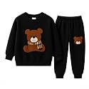 Kids Winter Teddy Fleece Sweatshirt amp Jogger