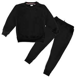 Kids Woolen Graphic Print Sweatshirts and Sweatpants