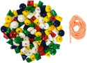 kidsclue Counting Beads Small Shapes Big