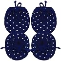 Soft Cotton Knotted Mittens and Booties For New Born Baby/Cotton Mitten for Toddler/Kids Mittens/Cotton Cloth Tying Knotted Mitten(Multicolor, 0-6 Month) - Pack of 2 Set