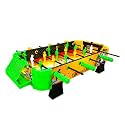 Kidsmate Foosball Table (Big) Soccer Game | 3-in-1 Game Set with Ludo & Snakes Ladders | Foosball Table for Adults & Kids | Full-Size Table with 18 Players Perfect Family & Indoor Game - Multicolor