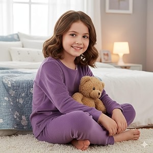 KidsThermal Set Soft Cotton Blend Full